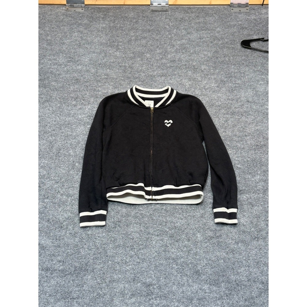 Billabong Black and White Bomber Jacket
